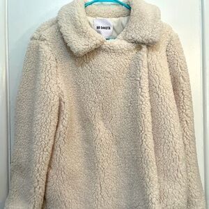 NWOT BB DAKOTA Faux Fur Sherpa Teddy Jacket